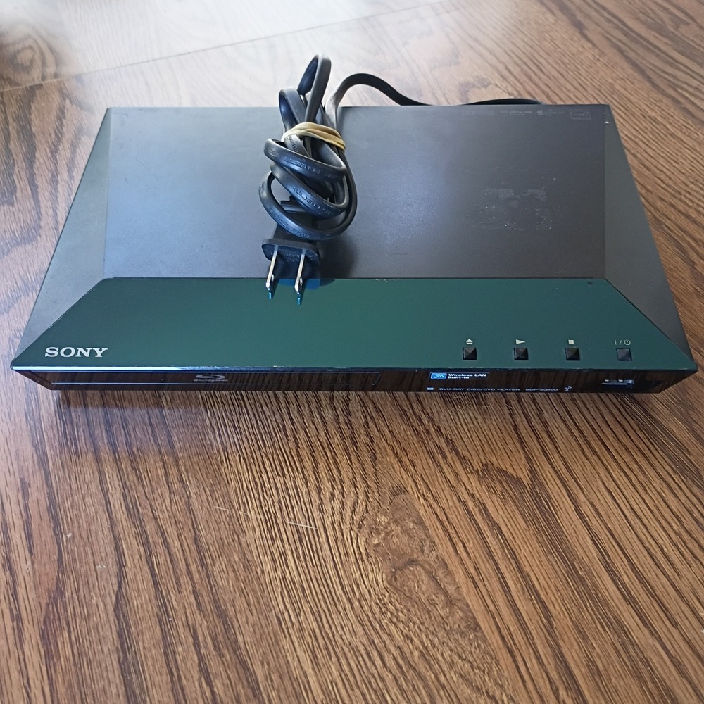 SONY BDP-S3100 Blu-ray Disc Player and Media Streamer WiFi No Remote
